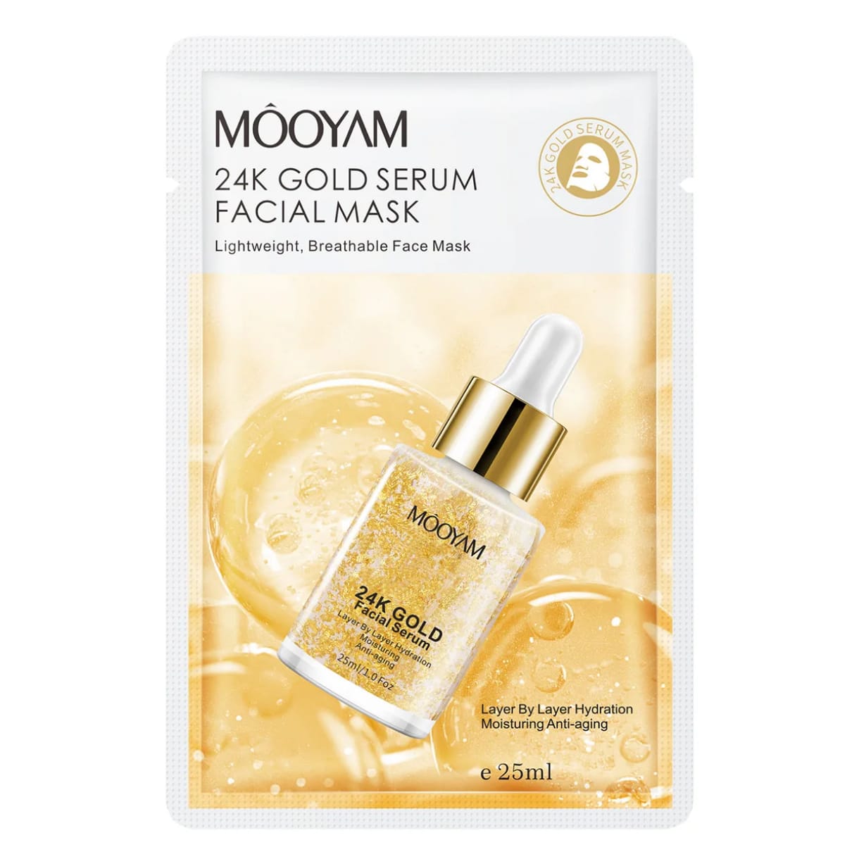 Mooyam serum facial mask ( Pack of 5)